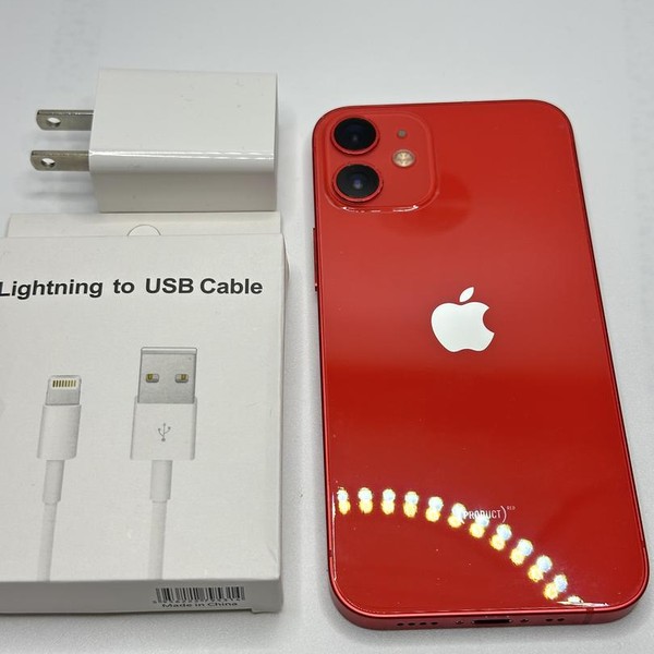 Apple iPhone 12 Mini - Unlocked, 64 GB, Red, A2176