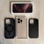 Good Apple iPhone 16 Pro - Unlocked, 128 GB, Desert, A3083