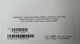 New
													Apple Watch Series 10 46mm - Black, A2999 - GPS, Aluminum, photo 5 of 9