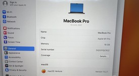 Good
													MacBook Pro 2021 - 14" - Apple M1 Pro 8-core, Gray, 512 GB, 16 GB, photo 4 of 11