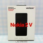 New Nokia 2 V - Verizon Prepaid, 8 GB, Navy Blue, 1 GB