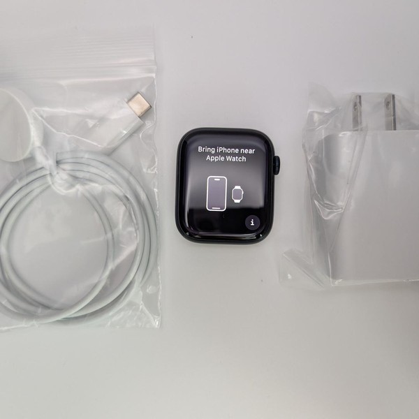 Apple Watch Series 9 45mm - Unlocked, Midnight, A2984 - Cellular, Aluminum
