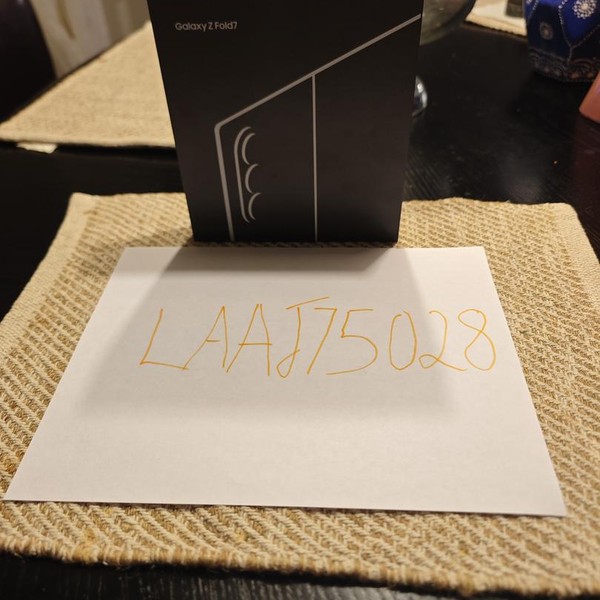 Samsung Galaxy Z Fold7 - Unlocked, 1 TB, Jetblack, 16 GB, SM-F966U1