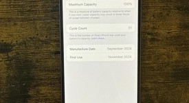 Good
													Apple iPhone 16 - Unlocked, Ultramarine, 512 GB, A3081, photo 3 of 10