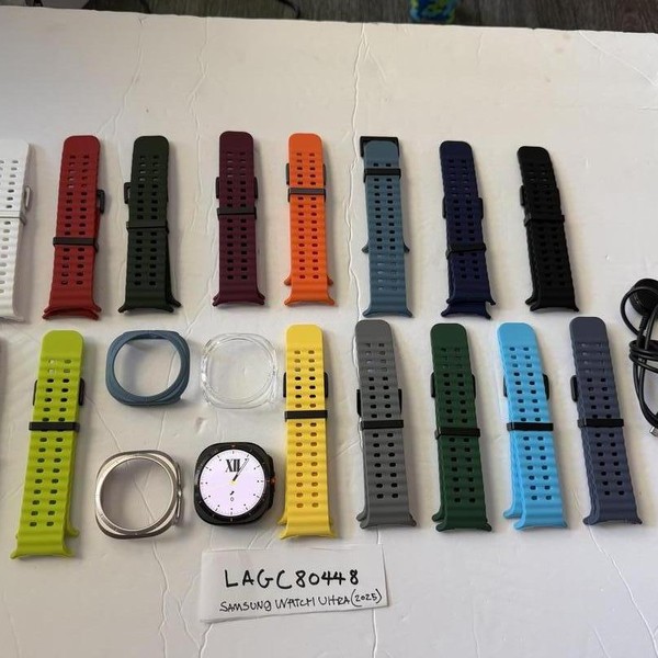 Samsung Galaxy Watch Ultra (2025) - Unlocked, Titanium Gray, SM-L705, 47mm