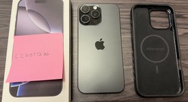 Good
													Apple iPhone 16 Pro Max - Unlocked, Black, 256 GB, A3084, photo 4 of 13