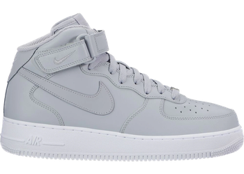 Nike Air Force 1 Mid Wolf Grey White (2007) for sale
