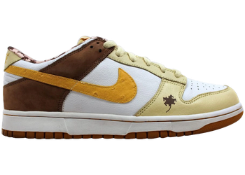 Nike Dunk Low Premium White/Dijon-Lemonade (Women's) for sale