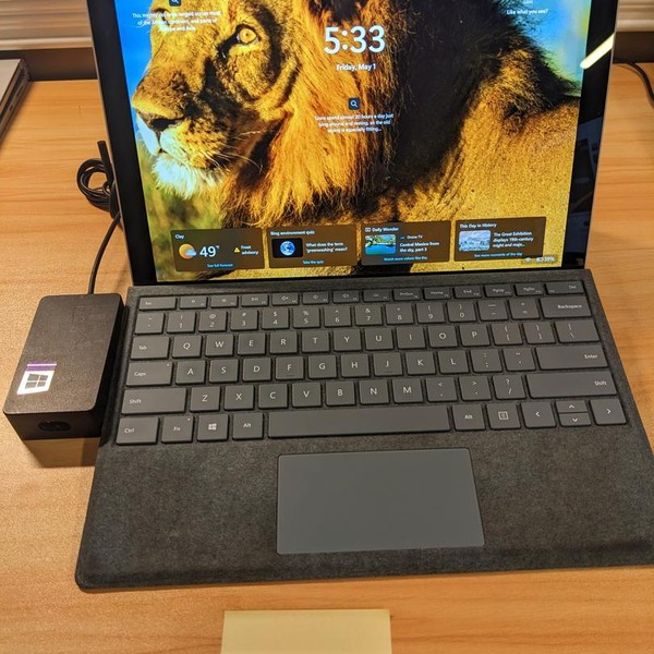 Microsoft Surface Pro 7 - 256 GB, Platinum, 8 GB, Intel Core i5