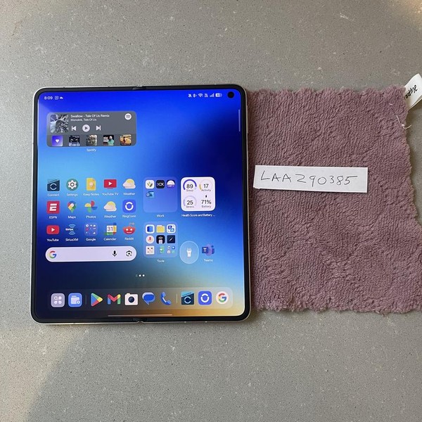 Oppo Find N5 - Unlocked Non-US, 512 GB, Misty White, 16 GB