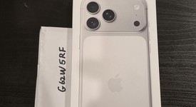 New
													Apple iPhone 17 Pro Max - Unlocked, Silver, 512 GB, A3257, photo 1 of 2