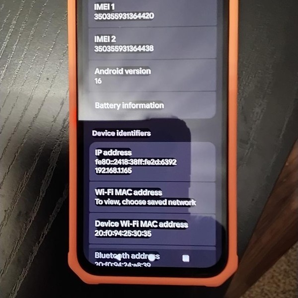 Google Pixel 8a - T-Mobile, 128 GB, Obsidian, 8 GB, GKV4X, Sub-6 5G