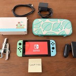 Mint Nintendo Switch - 32 GB, Green & Blue, Animal Crossing: New Horizons