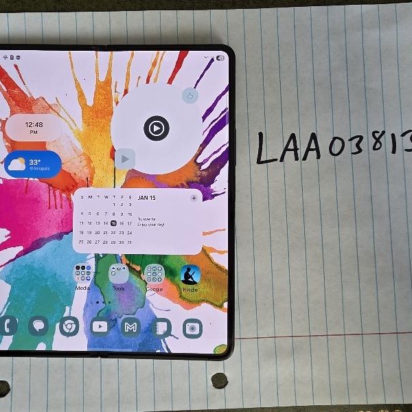 Samsung Galaxy Z Fold4 5G - Verizon, Black, 512 GB, 12 GB, SM-F936U