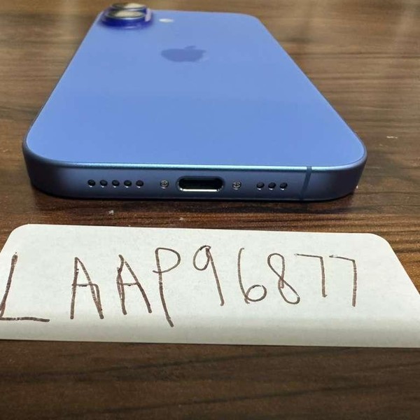 Apple iPhone 16 - T-Mobile, 128 GB, Ultramarine, A3081