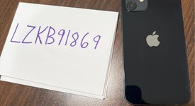 Good
													Apple iPhone 12 - Unlocked, Black, 128 GB, A2172, photo 1 of 6