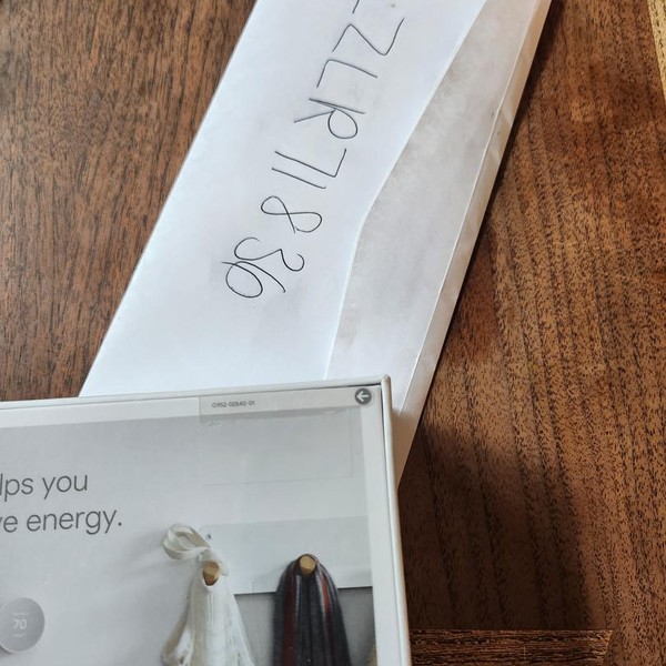 Nest Thermostat 4th Gen - Snow