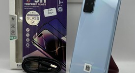 Good
													Samsung Galaxy S20 Plus 5G - Unlocked, Cloud Blue, 128 GB, 12 GB, SM-G986U1, photo 1 of 5
