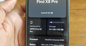 Good
													Oppo Find X8 Pro - Unlocked Non-US, Space Black, 512 GB, 16 GB, photo 2 of 8