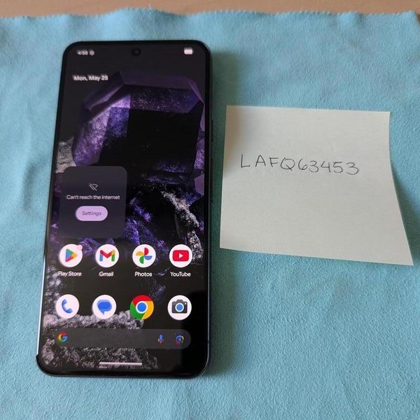 Google Pixel 8 - Unlocked, 128 GB, Obsidian, 8 GB, G9BQD, Sub-6 5G