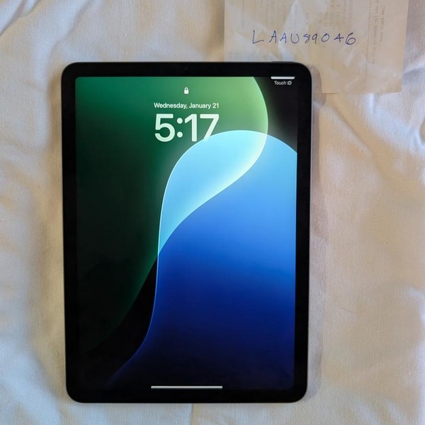 Apple iPad Air 4th Gen - Wi-Fi, Gray, 64 GB, A2316