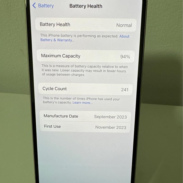 Apple iPhone 15 - Unlocked, 128 GB, Yellow, A2846