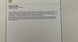 New
													Apple iPhone 14 Pro Max - Unlocked, Silver, 256 GB, A2651, photo 5 of 5