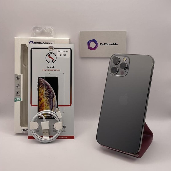 Apple iPhone 12 Pro Max - Unlocked, 128 GB, Graphite, A2342