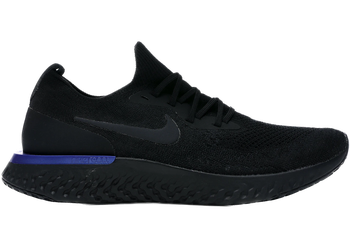Nike Epic React Flyknit Black Racer Blue for sale