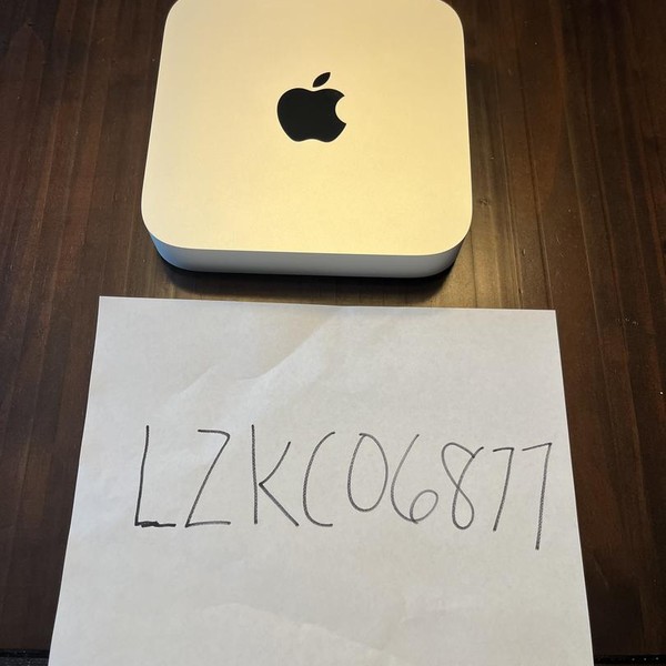 Mac mini 2023 - 512 GB, 8 GB, Apple M2, 1 Gigabit Ethernet
