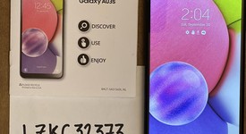 Good
													Samsung Galaxy A03s - TracFone, Black, 32 GB, 3 GB, photo 1 of 4