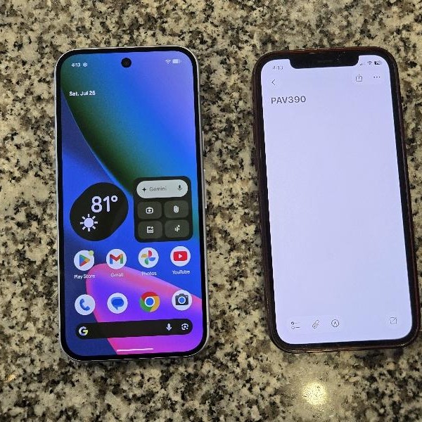 Google Pixel 10 - Unlocked, 256 GB, Frost, GLBW0