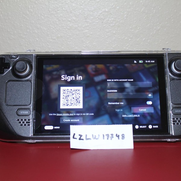 Steam Deck - 256 GB, Black, 16 GB, AMD