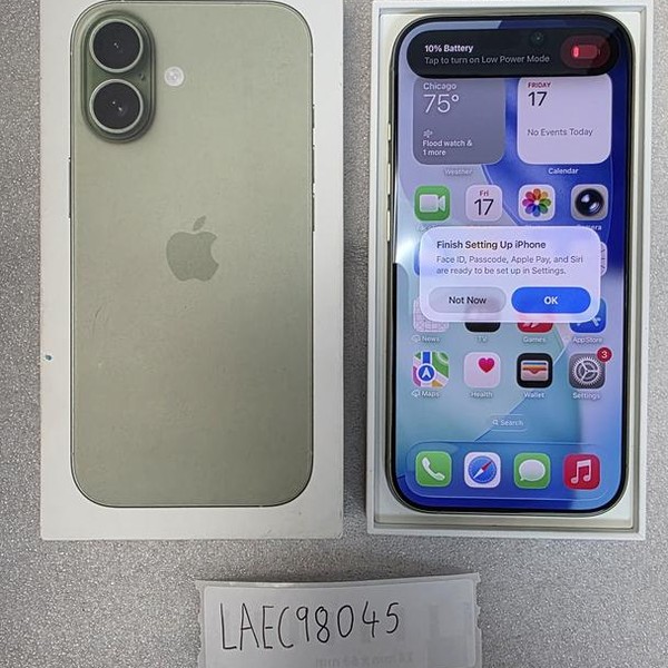 Apple iPhone 17 - Unlocked, 256 GB, Sage, A3258