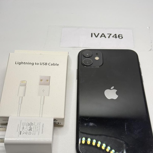Apple iPhone 11 - Unlocked, 128 GB, Black, A2111