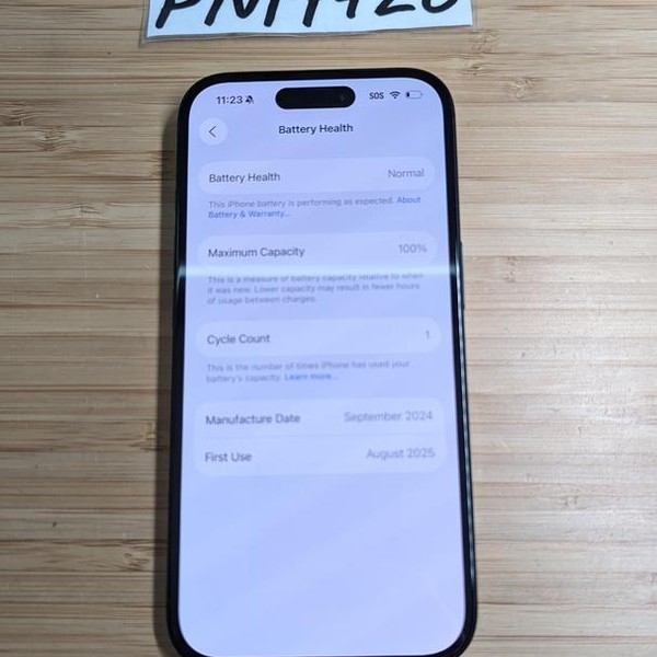 Apple iPhone 16 - Unlocked, 128 GB, Black, A3081