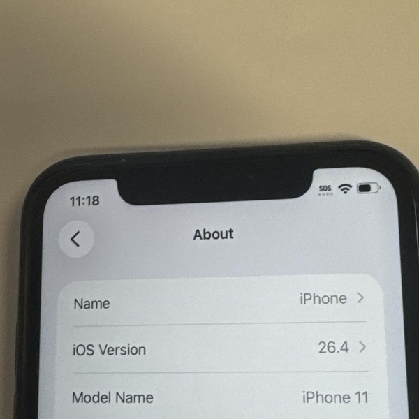 Apple iPhone 11 - Unlocked, 64 GB, Black, A2111