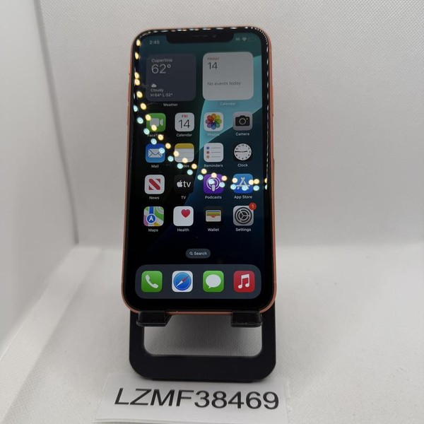 Apple iPhone Xr - Unlocked, 64 GB, Coral, A1984