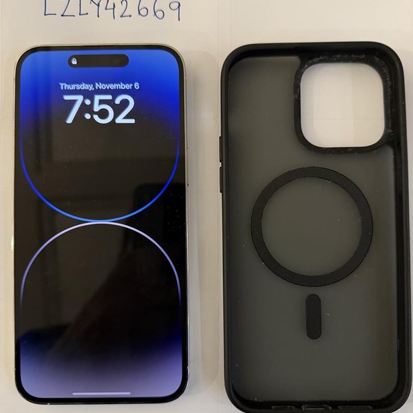 Apple iPhone 14 Pro Max - AT&T, 128 GB, Silver, A2651