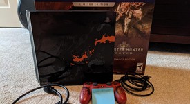 Mint
													PlayStation 4 Pro - Black & Red, 1 TB, Monster Hunter: World Liolaeus, photo 1 of 5