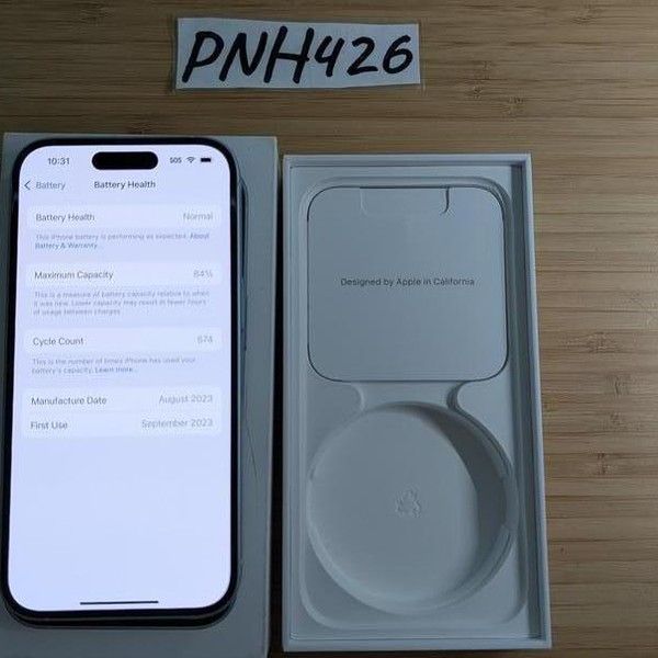 Apple iPhone 15 - Unlocked, 128 GB, Blue, A2846