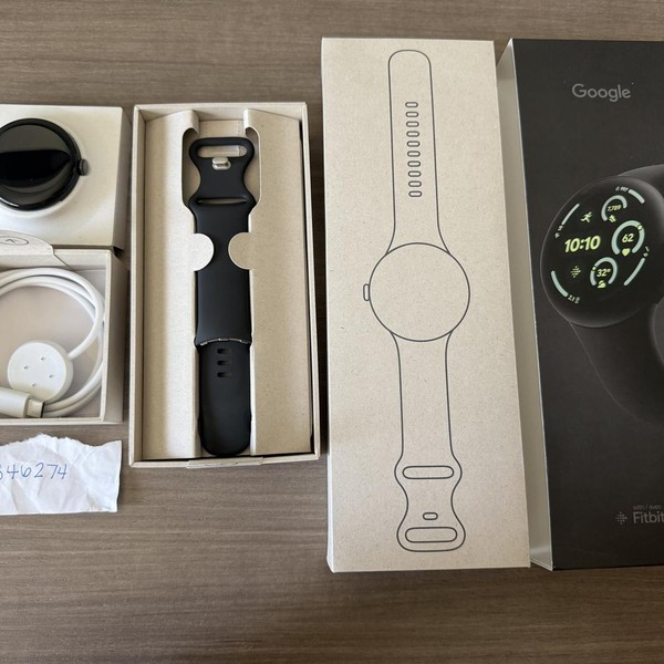 Google Pixel Watch 3 - Wi-Fi, Black, 45mm, Wi-Fi