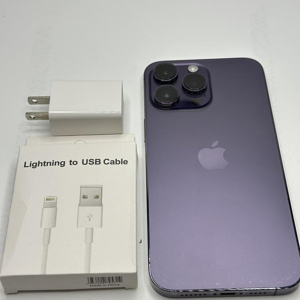 Apple iPhone 14 Pro Max - Unlocked, 128 GB, Purple, A2651