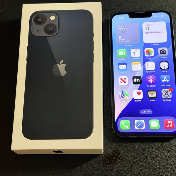 Apple iPhone 13 - Unlocked, 128 GB, Midnight, A2482