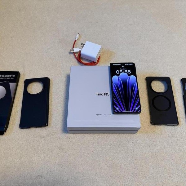 Oppo Find N5 - Unlocked Non-US, 512 GB, Cosmic Black, 16 GB