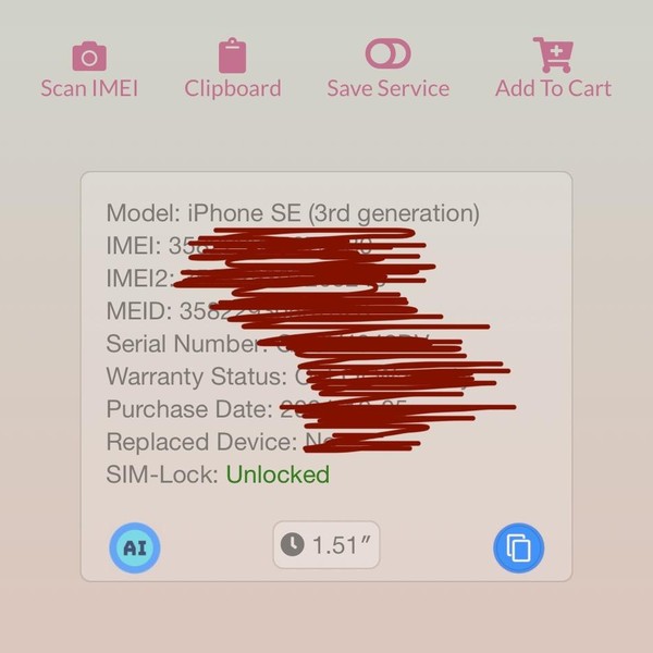 Apple iPhone SE 3rd Gen 2022 - Unlocked, 64 GB, Midnight, A2595