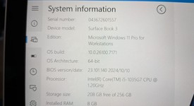 Good
													Microsoft Surface Book 3 - I5, 256 GB, 8 GB, 13.5", International, photo 3 of 16