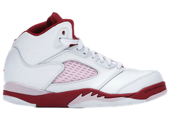 Jordan 5 Retro White Pink Red (PS) for sale