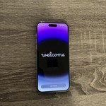 Good Apple iPhone 14 Pro Max - Unlocked, Purple, 256 GB, A2651