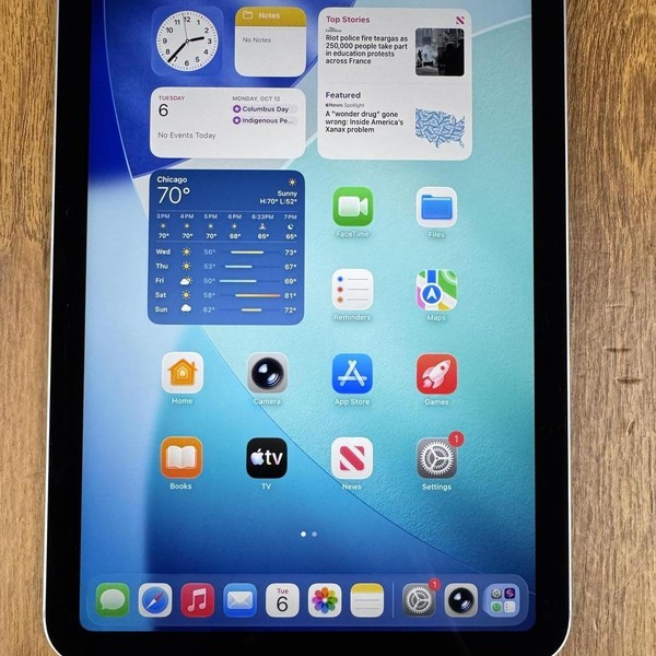 Apple iPad Mini (7th Gen) - Unlocked, 256 GB, Blue, A2995